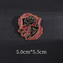 學院風服飾、背包和配件款式女士胸針設計