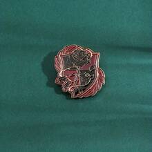 學院風服飾、背包和配件款式女士胸針設計