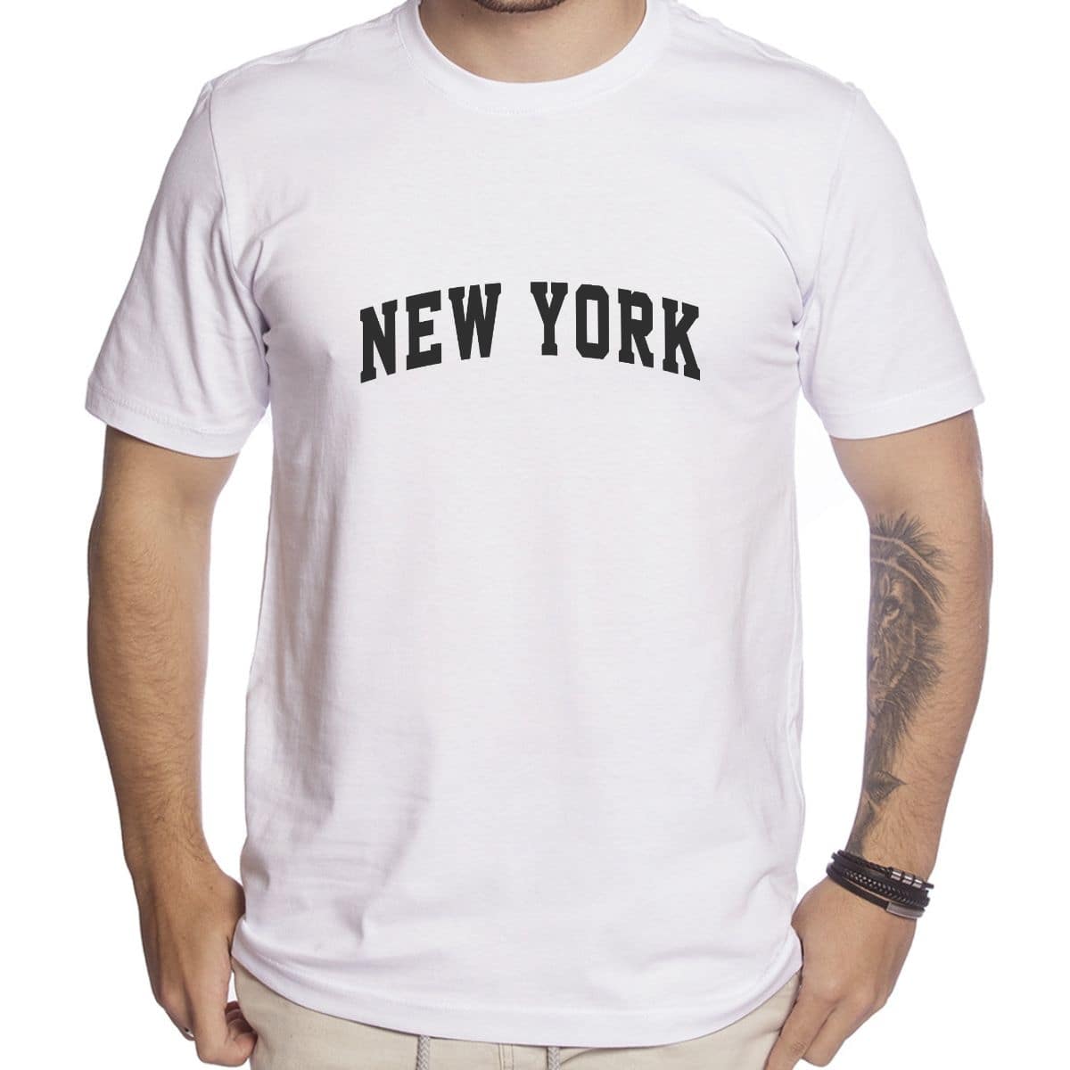 Men T-Shirts - trắng - Xem 1