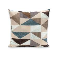 Cushion Cover - 棕色馬賽克 - 查看 2