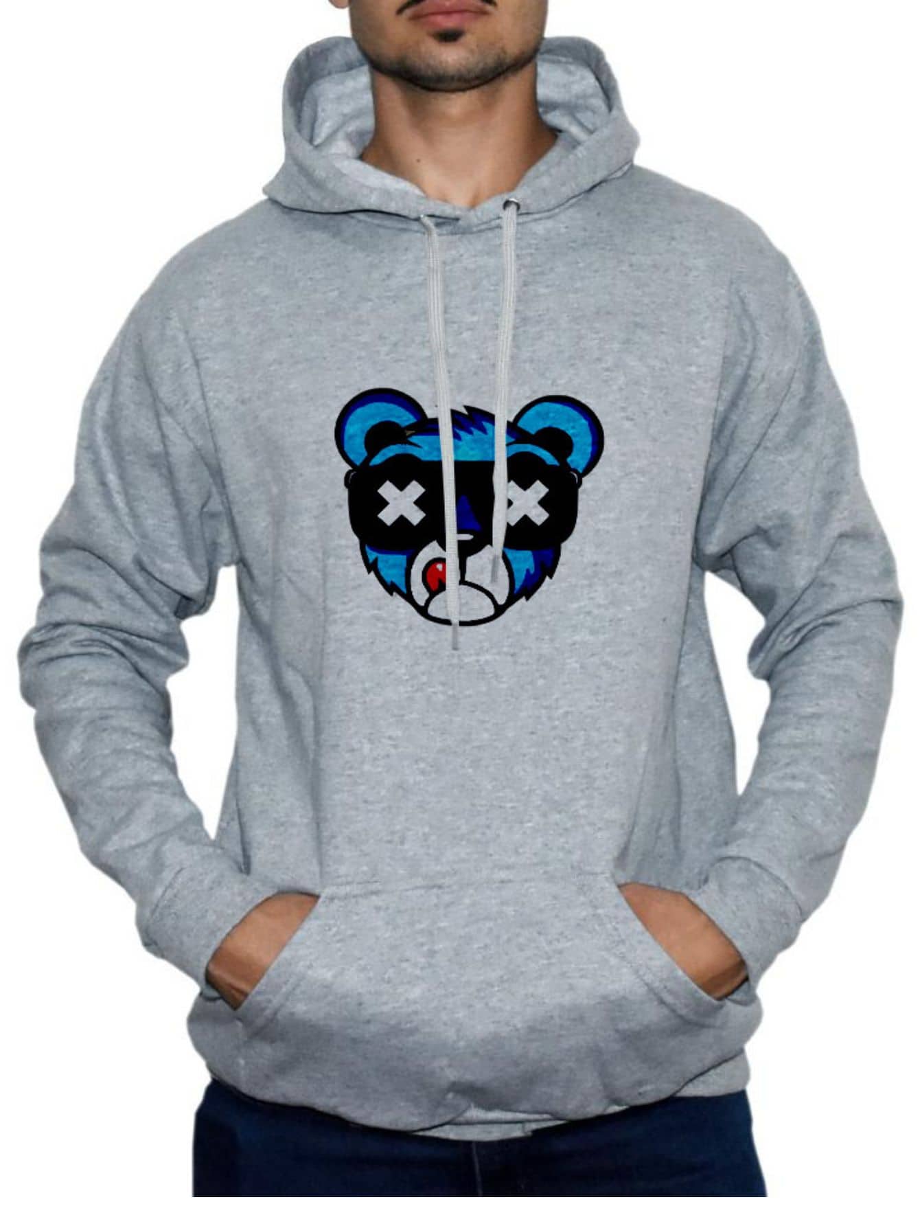 Men Sweatshirts - Xám - Xem 1