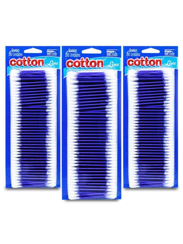 Cotonete Cotton Com 120 Unidades.