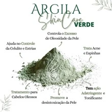 Argila Skincare - mascara facial esfoliante hidratante controle oleosidade 10 Pacotes 5 CORES DAS MAIS PROCURADAS Branca Verde Rosa Dourada Preta - Multicolorido - Visão 7