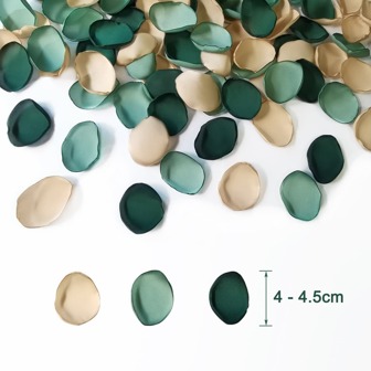 100Pcs/Set Artificial Flower Petals Silk Rose Petals Navy Blue Fake Petals Simulation Confetti for DIY Wedding Decoration Center Table Party Home Decoration Halloween Christmas Festival Decoration