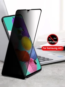 2 Miếng Bảo Vệ Màn Hình Riêng Tư Tương Thích Với Samsung A53 A52 A72 A51 A71 A32 A21 A50 A70 A52S A73 Và Phim Chống Gián Điệp Tương Thích Với Samsung S21 S22 Plus S20 FE - màu đen - Xem 2