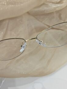 1 قطعة نظارات شمسية عصرية مربعة للجنسين، نظارات شفافة إكسسوارات للنساء