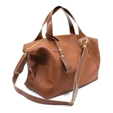Women Tote Bags - 駝色 - 查看 4