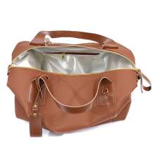 Women Tote Bags - 駝色 - 查看 3