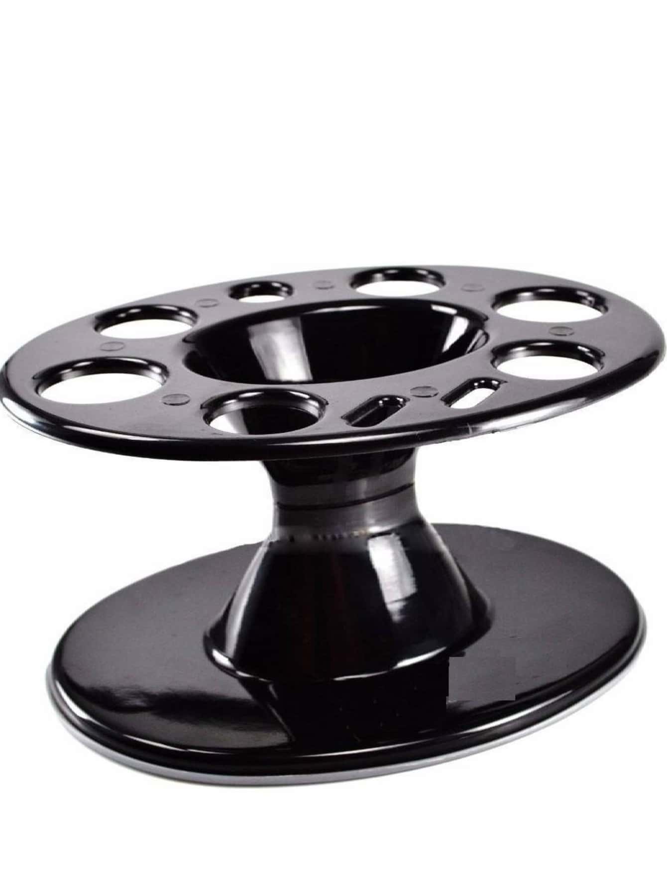 Suporte Para Escovas De Cabelo Tesouras E Pentes Barbeiro - Preto - Visão 1