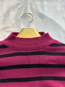 Women Sweaters - 紫色 - 查看 3