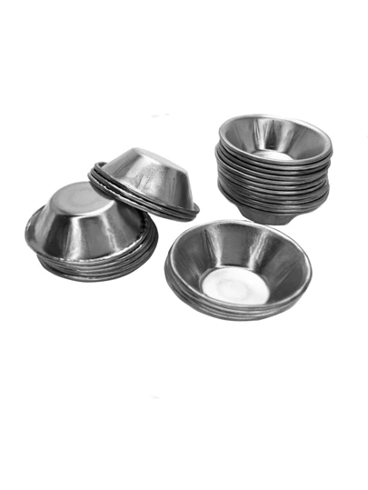 24 Unidades De Forma De Empada N°00 Lisa Forminha numero 00