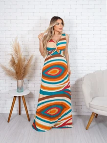 Women Dresses - Rỉ Nâu - Xem 1