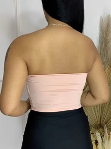 Women Tops - 淺粉色 - 查看 2