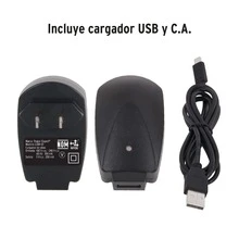 Rechargeable Aluminum LED Flashlight 310 Lm, Truper Expert - Black - View 7