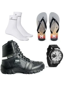 Men Boots - 銀色 - 查看 1