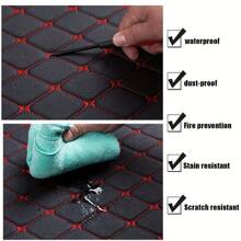 5 cái/bộ phổ cập Không thấm nước Ô tô/xe hơi Sàn nhà , Mặt trước Và Ở phía sau Coverage hoàn toàn Thảm Và Phụ kiện - Đỏ - Xem 4