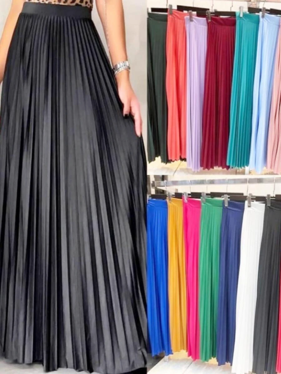 Women Skirts - Màu xanh lam - Xem 1