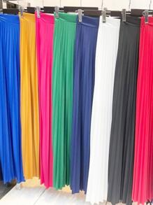 Women Skirts - Màu xanh lam - Xem 2