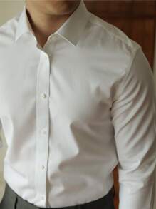 Men Shirts - White - View 2