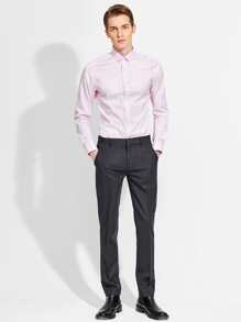 Men Shirts - Baby Pink - View 2