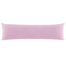 Travesseiro Xuxão Com fronha Tecido 100% Algodão Pilow 142 x 37 Noites Melhores - Rosa Bebê - Visão 3
