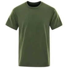 Men T-Shirts - 軍綠色 - 查看 2