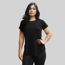 Women Sports Tees & Tanks - Rosa Fucsia - Ver 5