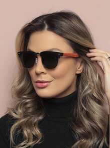 Men Fashion Glasses Elegant - Army Green - View 2