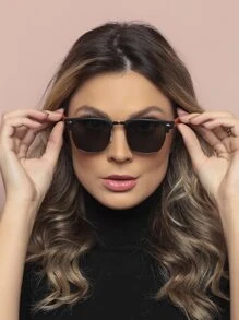Men Fashion Glasses Elegant - Army Green - View 1