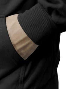 Men Sweatshirts - màu đen - Xem 5