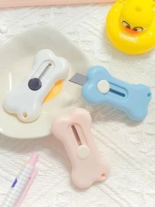 Mini cutter cuter diseño bonito de huesito cute bonito color al azar - Multicolor - Ver 3