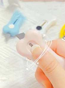 Mini cutter cuter diseño bonito de huesito cute bonito color al azar - Multicolor - Ver 4