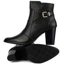 Women Fashion Boots - 黑色 - 查看 4
