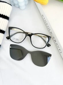 Women Fashion Glasses - màu đen - Xem 2