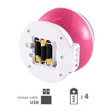 Star Projector Lamp Moon Space Children Night Light Room Decoration - 粉色 - 查看 5