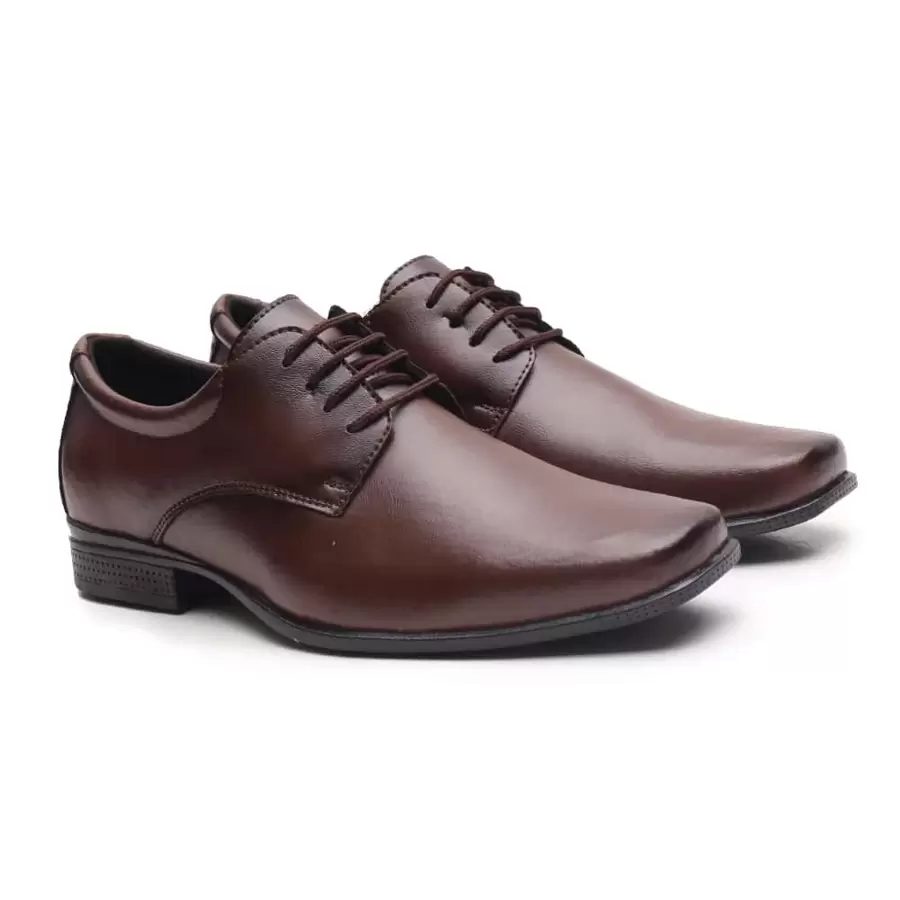 Dress Shoes - Rust Brown - View 1