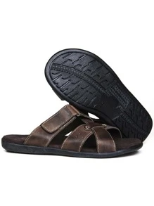 Men Sandals - 巧克力棕 - 查看 2