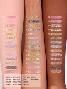 Delineador Glitter Glitter Liner (001, Sugar Bomb) Moira - Sugar Bomb - Ver 2