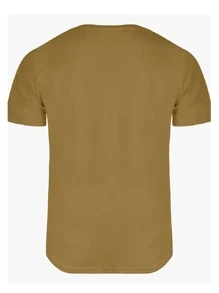 PLAYERA HOMBRE  CUELLO REDONDO VARIOS COLORES NUEVOS COLORES!!!! - Caqui - Ver 2