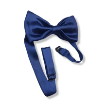 Men Ties - Navy Blue - View 3