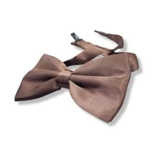 Men Ties - Rust Brown - View 2