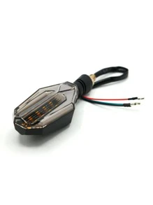 Rasen DIRECCIONAL PARA MOTO LED SECUENCIAL  TIPO CAPARAZON UNIVERSAL - Rojo - Ver 10