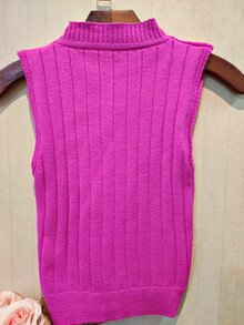Women Tank Tops & Camis - 紫色 - 查看 2