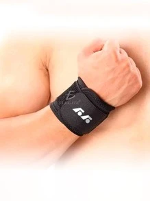 DUO de Muñequeras para lesiones y entrenamientos - Negro - Ver 5