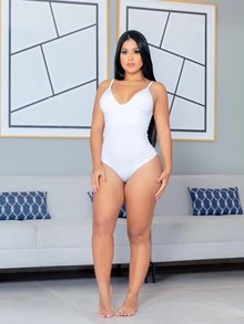 Women Bodysuits - trắng - Xem 2