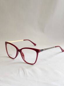 Women Eyeglasses - Burgundy - View 3