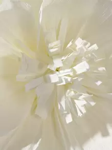 1/3 Stücke Krepp Papier Blumen Dekor Requisiten, DIY Hochzeit Heim Dekoration, beige Seidenpapier Blumen Party Hintergrund Dekoration, geeignet für Geburtstagsfeiern, Wandbögen, Valentinstag Dekoration, Festival Atmosphäre Papierblumen - Beige - Übersicht 5