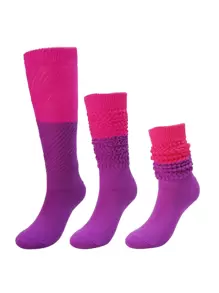 1pair/pack Random Loose Bubble Socks, Thick Pile Sock Suitable For Daily Wear - Multicolor - View 4