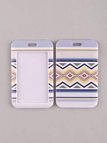 1入組證件套+1入組花布識別證掛繩鑰匙圈