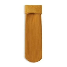 4pairs Women's Solid Color Thickened Winter Snow Socks For Warmth And Slimming (flesh/tan+black+grey+ginger) - Multicolor - View 7